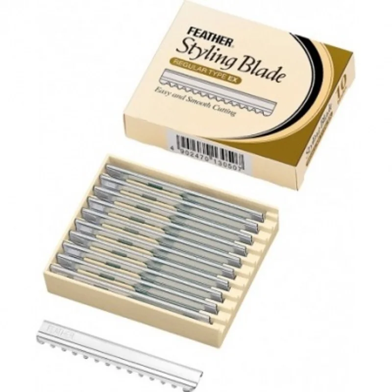 Feather Blade stailingu terad, tavaline, 10tk