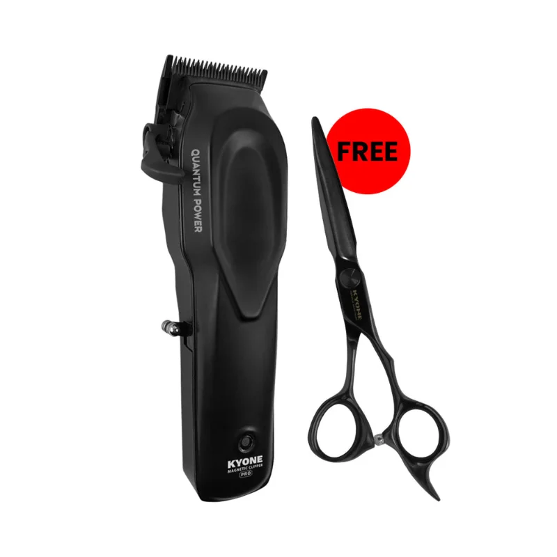 KYONE QUANTUM PRO MAGNETIC CLIPPER + FREE 810 BLACK TITANIUM | 5,7"