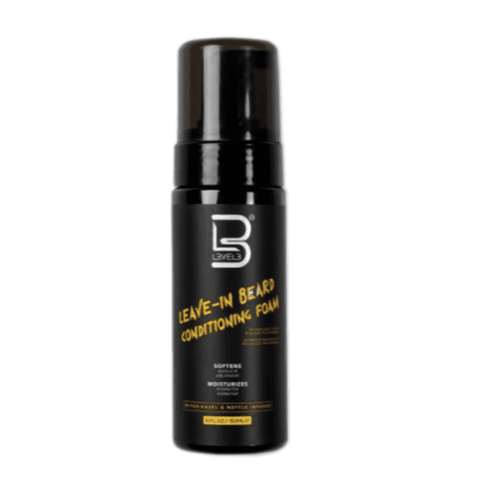 L3vel3 Leave-in Beard Conditioning Foam - Conditioner for Beard Without Rinsing 150ml