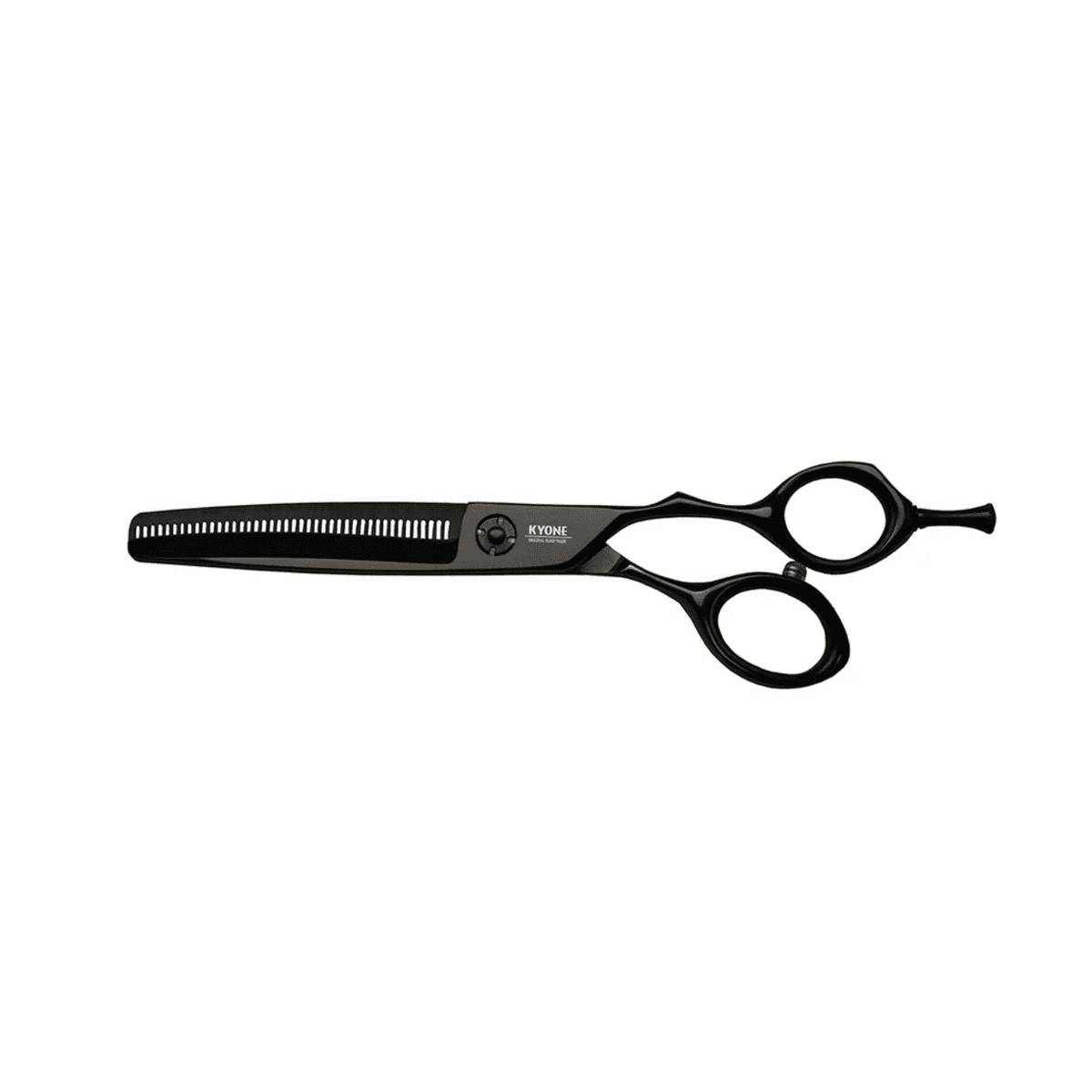Kyone 510TB Black Titanium Thinning Scissors 6.0"