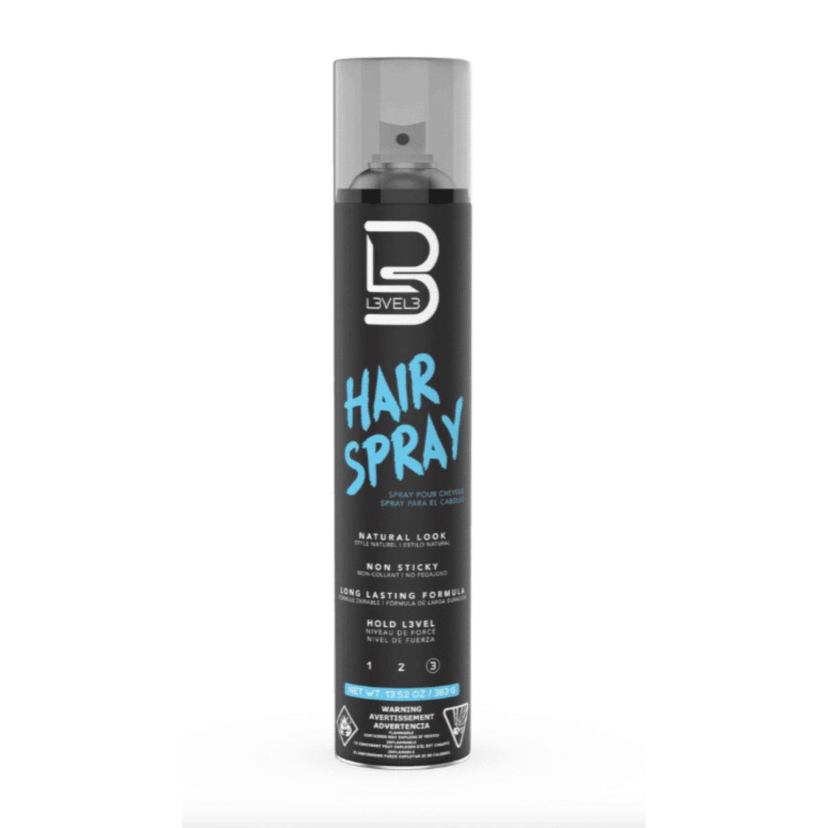 L3VEL3 Hair Spray Lacquer Natural Look 383g