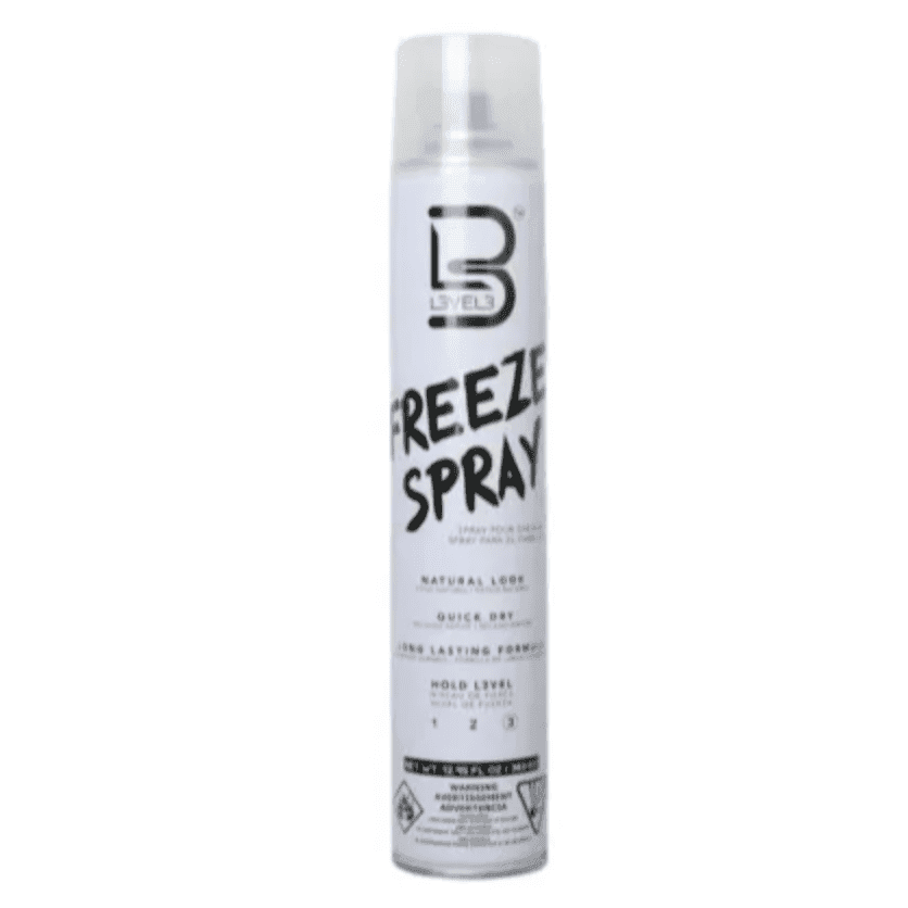 L3VEL3 Freeze Spray 383g - Long-lasting fixative spray