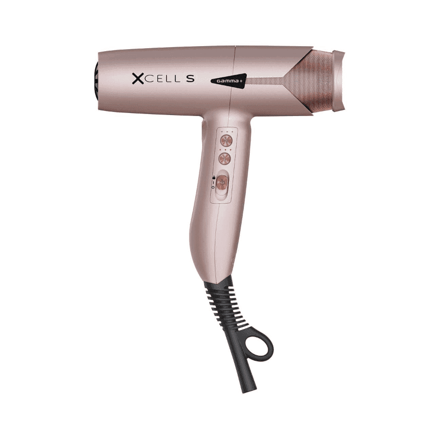 Gamma+ Xcell S Hair Dryer Gold Rose