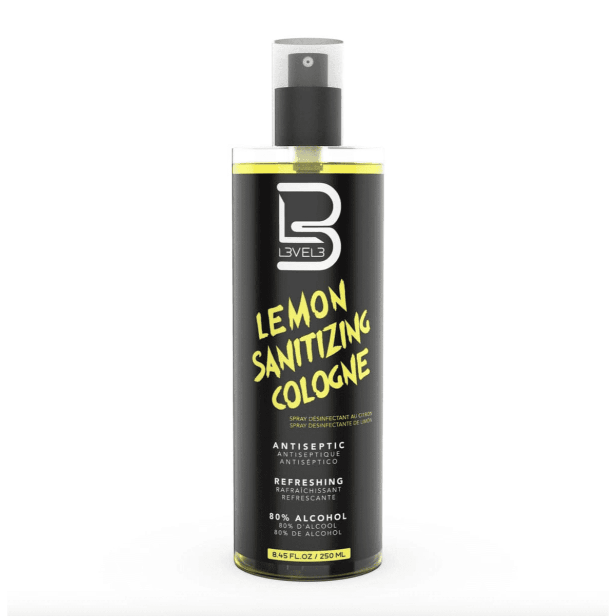 L3VEL3 Lemon Sanitizing Cologne 250ml