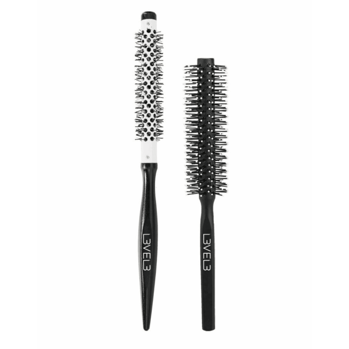 L3V3L3 Brush Set Wooden Round 2pcs