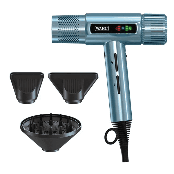 Wahl Vanquish Cool Blue Digital Motor Hair Dryer